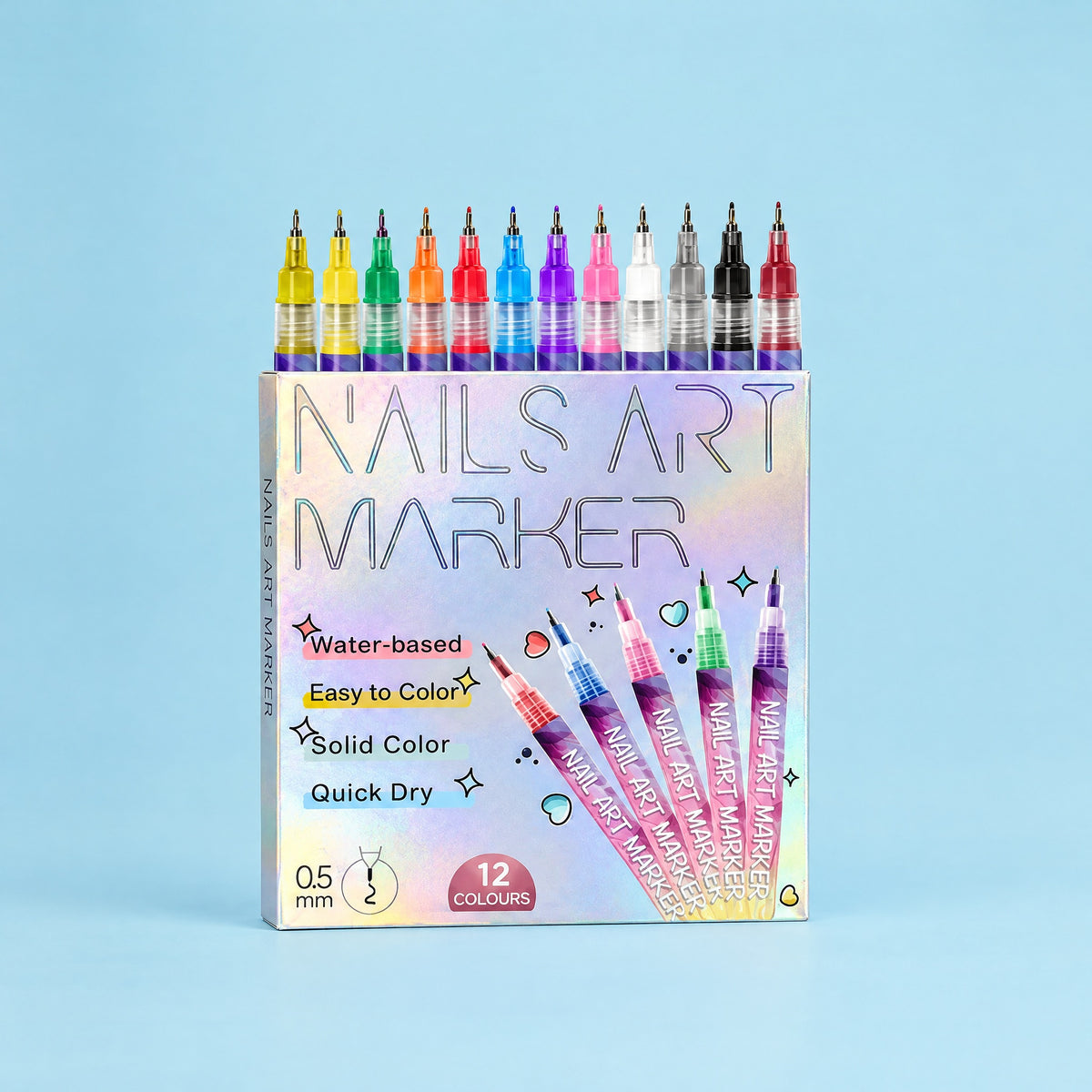 Kiddio Nail Art Set
