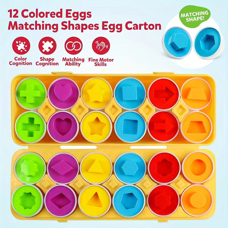Kiddio™️ Geometriska ägg