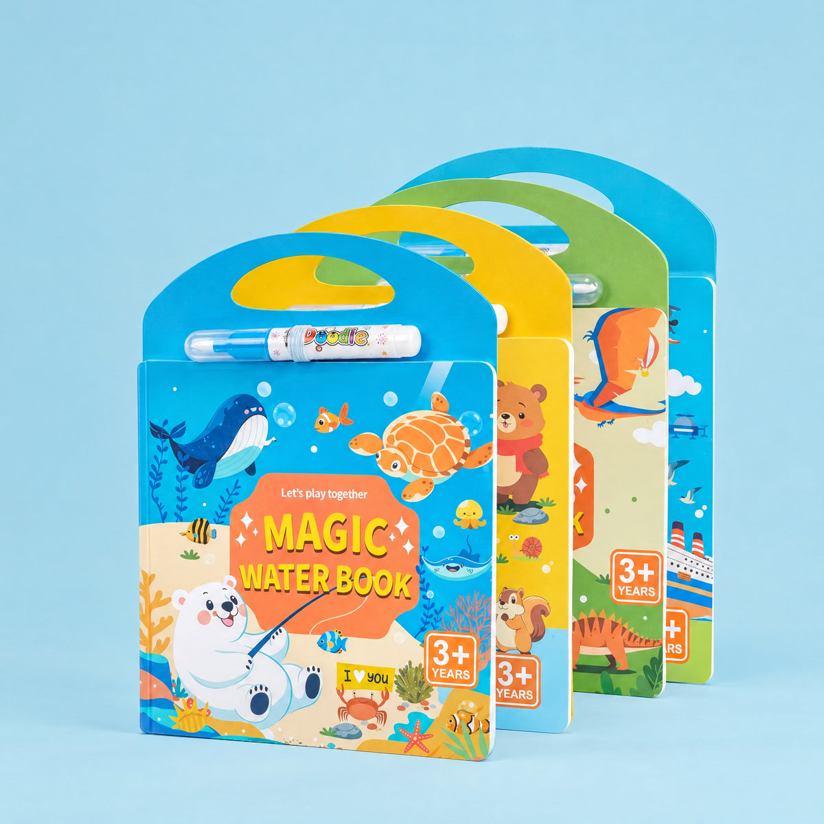 Kiddio Magic Coloring Books