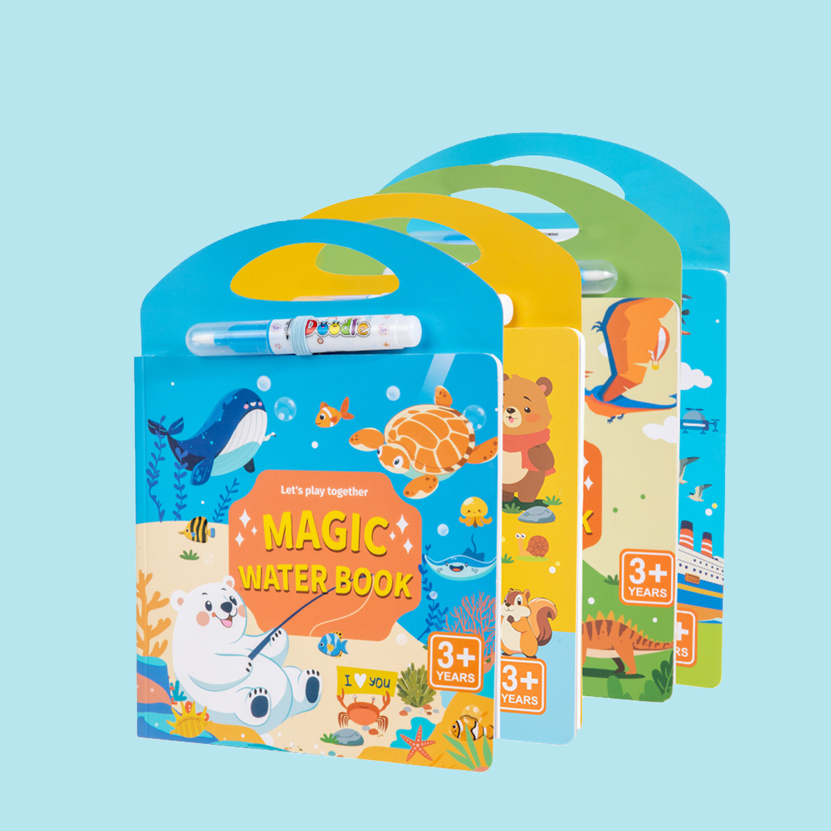 Kiddio™️ Magic Coloring Books